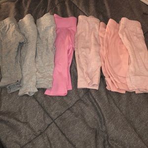 7 pairs of babygirl pants